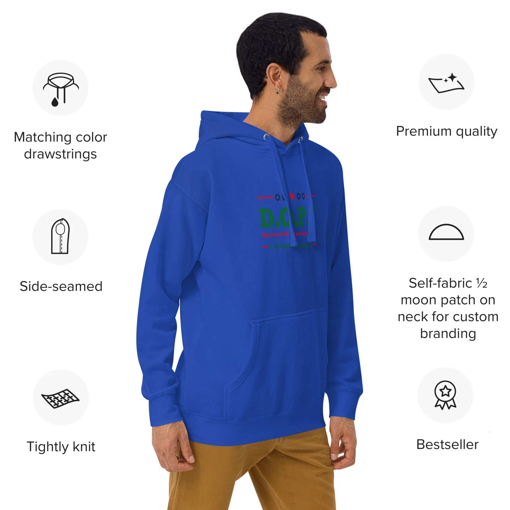DOPE Unisex Hoodie - Christmas Edition - Image 3